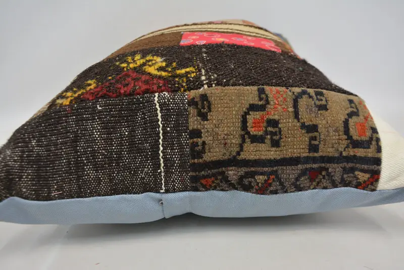 20x28 Brown Cushion Case, Pet Cushion Case, Cushion Case, One Of A Kind Pillow Sham, Kilim Pillow Cover, Turkish Kilim Pillow, Gift Pillow - 5