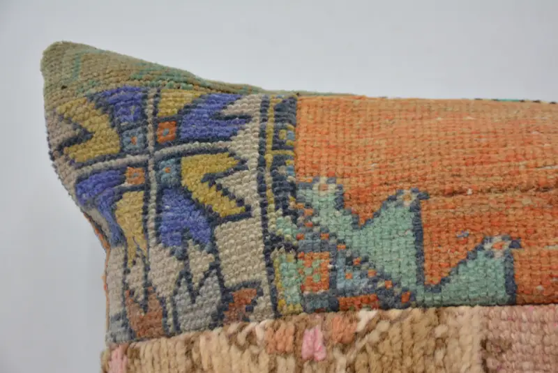 20x28 Brown Cushion Case, Pet Cushion Case, Cushion Case, One Of A Kind Pillow Sham, Kilim Pillow Cover, Turkish Kilim Pillow, Gift Pillow - 2