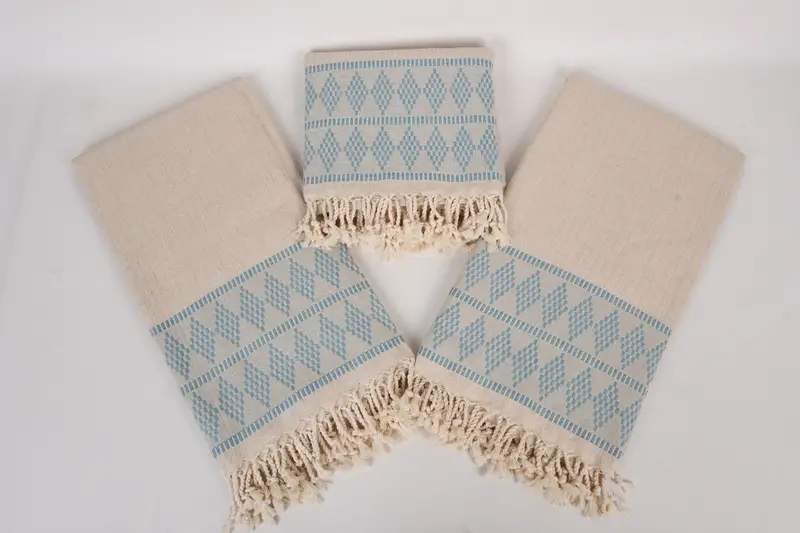 70x36 Linen Kilim Design Towel, Luxury towel, Absorbent towel, Wedding Day Gift For Bride, Home Decor Gifts, Beach Bachelorette Party Decorations - 6