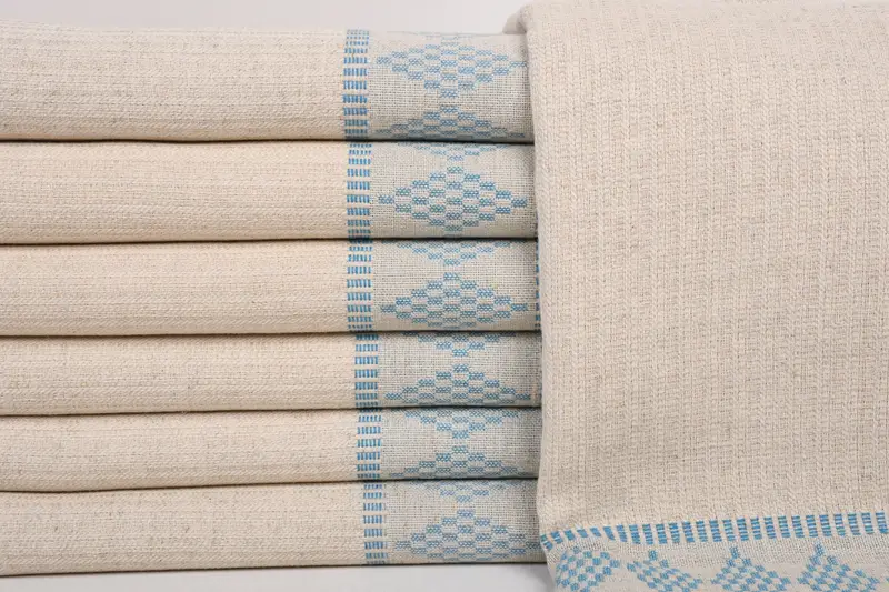 70x36 Linen Kilim Design Towel, Luxury towel, Absorbent towel, Wedding Day Gift For Bride, Home Decor Gifts, Beach Bachelorette Party Decorations - 1