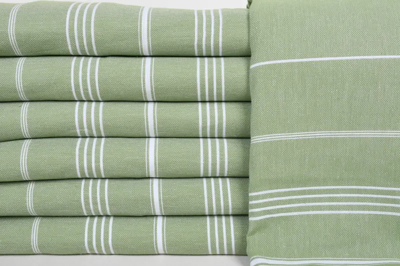 Personalized Gifts, Bedspread, Spooky Bachelorette Party, Custom Blanket, Organic Throw, Gift For Wedding Day, Spa Gift, 88x64 Cotton Striped Towel - 1