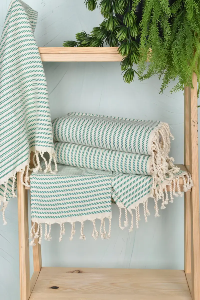 Custom Hand Towel, Gift For Wedding Day, Bridal Shower Favors, Turkish Towel, Bridesmaid Gifts, 40x20 Cotton Polka Dot Towel, Wedding Gift - 6