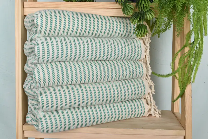 Custom Hand Towel, Gift For Wedding Day, Bridal Shower Favors, Turkish Towel, Bridesmaid Gifts, 40x20 Cotton Polka Dot Towel, Wedding Gift - 1