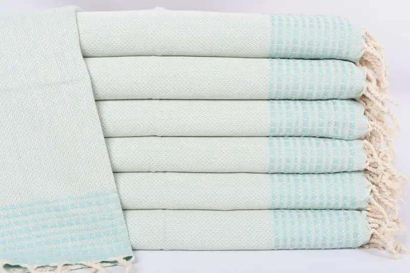 Personalized Hand Towel, 40x20 Cotton Striped Towel, Halloween Gifts, Turkish Tea Towel, Spa Towel, Custom Turkish Towel, Personalized Gift - 1