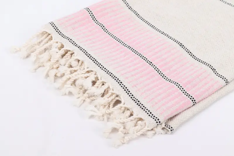 Turkish beach towel, Custom Bath Towel, 70x40 Linen Striped Towel, Gift For Best Friend, Bachelorette Party Decorations, Personalized Gift - 7