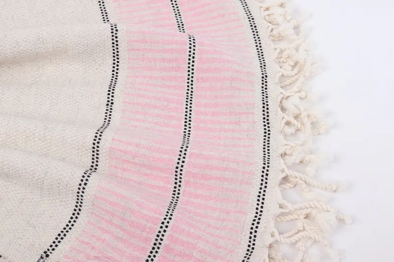 Turkish beach towel, Custom Bath Towel, 70x40 Linen Striped Towel, Gift For Best Friend, Bachelorette Party Decorations, Personalized Gift - 8