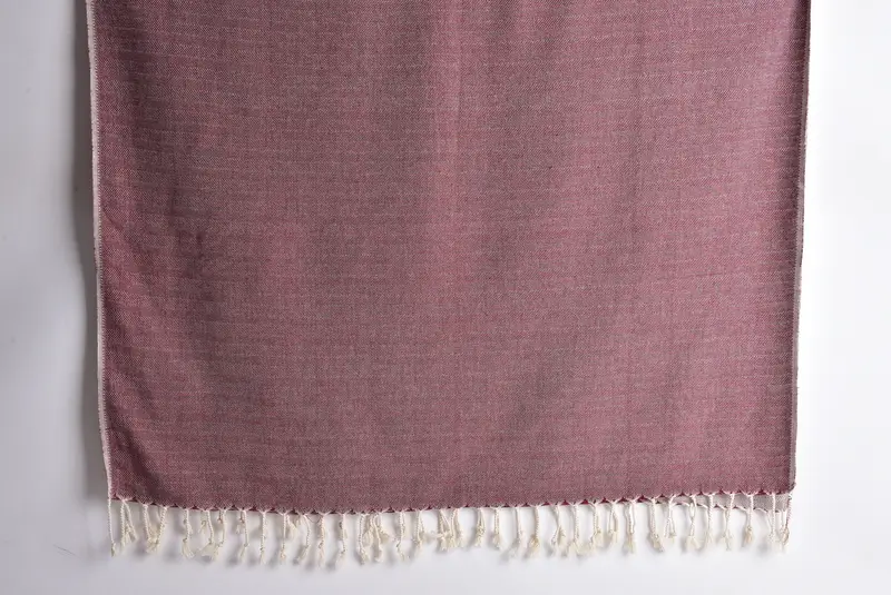 Holiday Towel, Bridal Shower Gifts, Lightweight towel, Wedding Hand Made Gift, 68x40 Cotton Herringbone Towel, Large Turkish Towel, Travel towel - 8