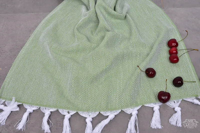 36x18 Cotton Herringbone Towel, Bridal Gifts, Monogram Towels, Monogrammed Hand Towel, Turkish Hand Towel, Monogram Hand Towel, Gym Towel - 6