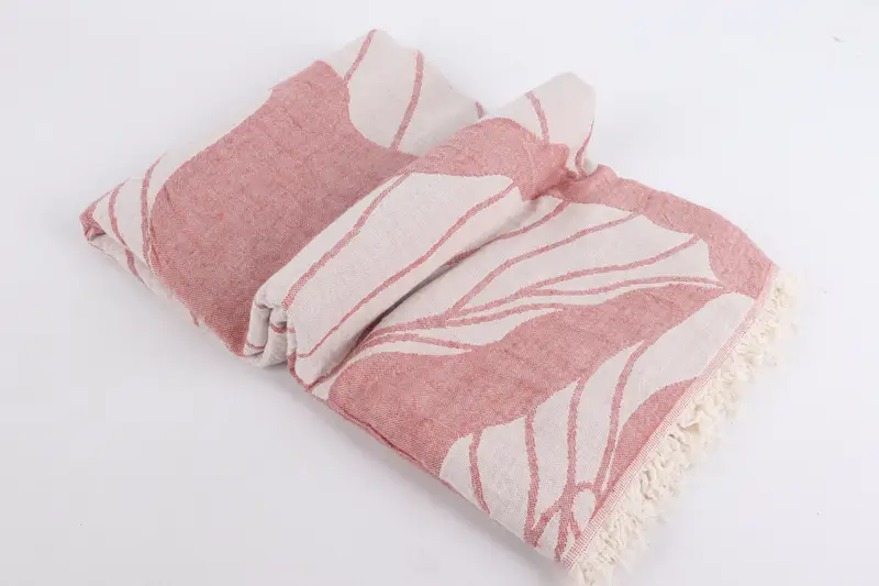 68x40 Cotton Floral Patterned Towel, Beach Wedding Favor, Gift For Him, Engagement Gift, Custom Name Towel, Quick-Dry Beach Towel, Wedding Gift - 7