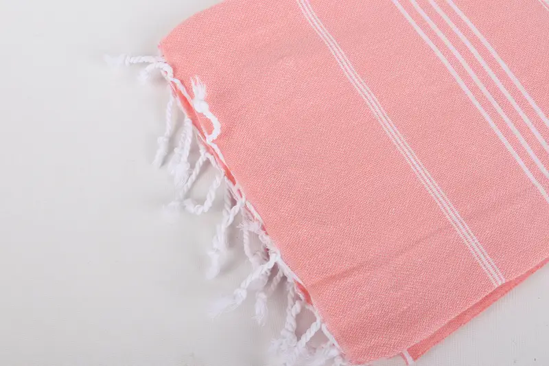 Bath towel, Turkish fouta towel for outdoor use, Unique Gift, Cute Beach Towel, Turkish hand towel, Monogram Beach Towel, 70x40 Cotton Striped Towel - 7