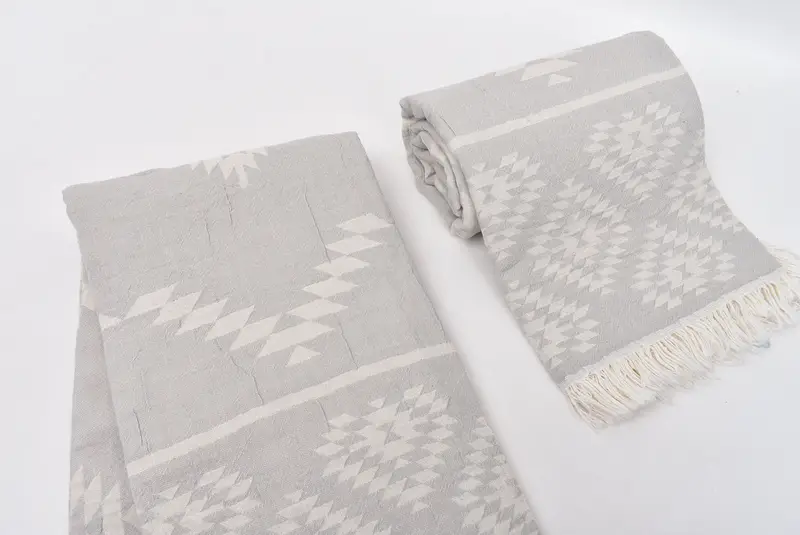 Large Turkish Towel, Bachelorette Party Gifts, Bachelorette Party Favor, Absorbent Turkish towel, 70x36 Cotton Kilim Towel, Beach Theme Wedding Gift - 8