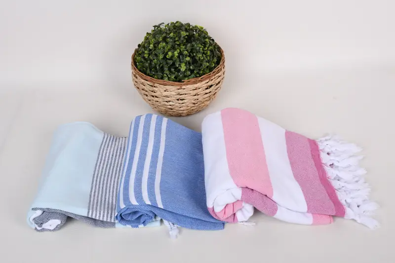 Hammam Towel USA, Cotton towel, 70x40 Cotton Set of 8 Towel, Monogram Turkish Bath Towel, Sand-free towel, Customized Towels, Travel towel - 8