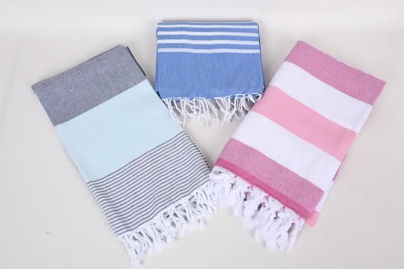 Hammam Towel USA, Cotton towel, 70x40 Cotton Set of 8 Towel, Monogram Turkish Bath Towel, Sand-free towel, Customized Towels, Travel towel - 6