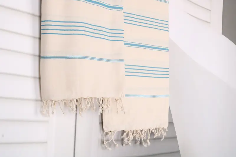 Bridesmaid Gift, Wedding Gifts Towel, Hammam towel, Mother Of The Groom Gift, 70x40 Linen Striped Towel, Custom monogram Turkish beach towel USA - 8