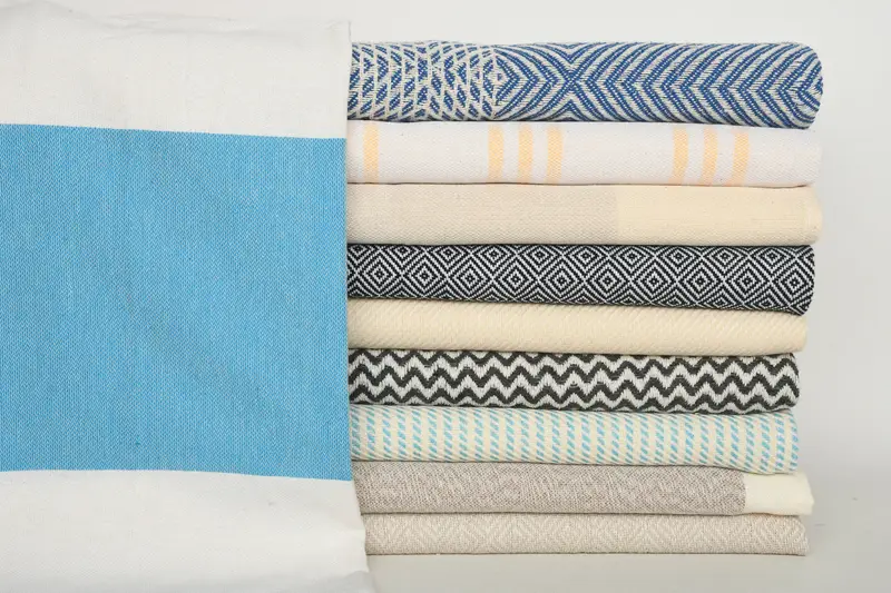 Welcome Wedding Gift, Towel With Name, Xmas Gifts, Personalized Dish Towel, Turkish Towel Hand Towel, Bridesmaid Gifts, 36x18 Cotton Set of 10 Towel - 1