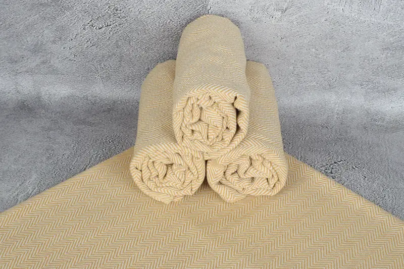 70x40 Cotton Herringbone Towel, Wedding For Favor, Eco-friendly Turkish peshtemal towel, Custom Wedding Gift, Beach Towel Bulk, Custom Wedding Gifts - 7