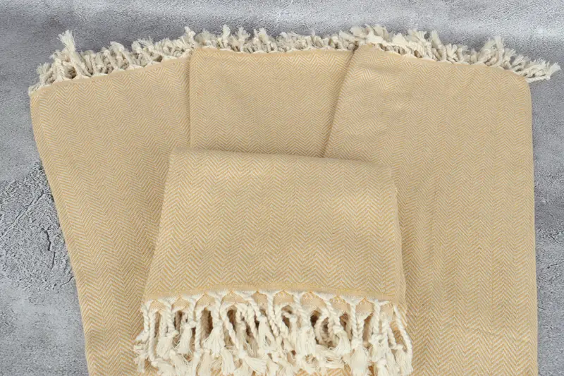 70x40 Cotton Herringbone Towel, Wedding For Favor, Eco-friendly Turkish peshtemal towel, Custom Wedding Gift, Beach Towel Bulk, Custom Wedding Gifts - 4