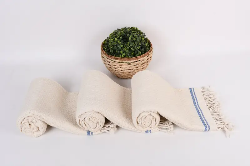 Wedding Hand Made Gift, Christmas Favors, Summer Towel, 68x36 Cotton Striped Towel, Best Beach Towel, Travel Towel, Custom Gift, Turkish Towel Beach - 8
