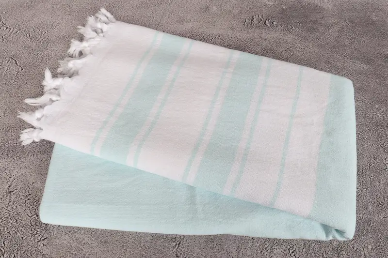 Wedding Gift Ideas, Lightweight Turkish towel, Bulk Order Towel, Monogram Turkish Towel, Travel Towel, 68x36 Cotton Striped Terry Towel, Thin towel - 6