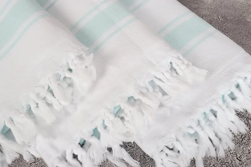 Wedding Gift Ideas, Lightweight Turkish towel, Bulk Order Towel, Monogram Turkish Towel, Travel Towel, 68x36 Cotton Striped Terry Towel, Thin towel - 5