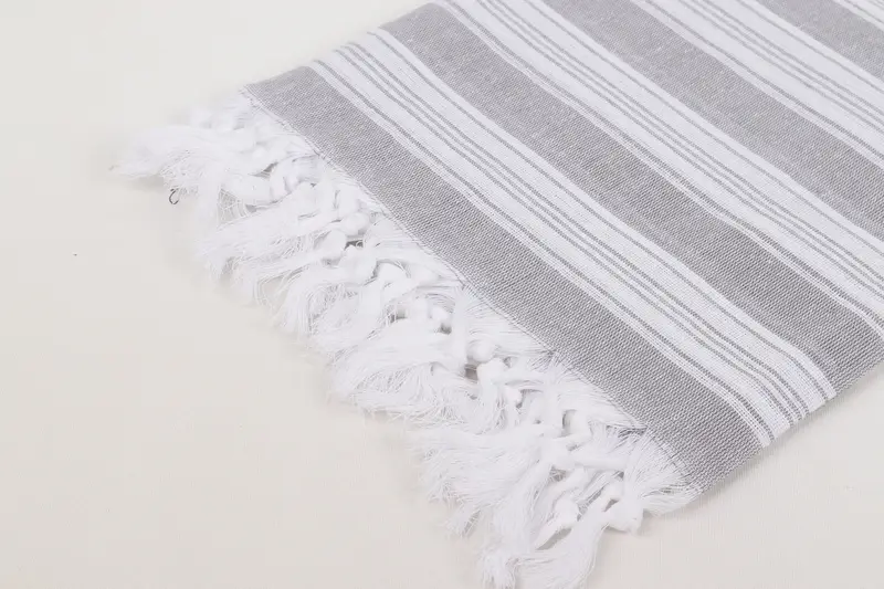 Personalized Bridesmaid Gift, Personalized Gift For Him, Large Turkish Towel, 70x40 Cotton Striped Towel, Bachelor Bachelorette Party Favors - 7