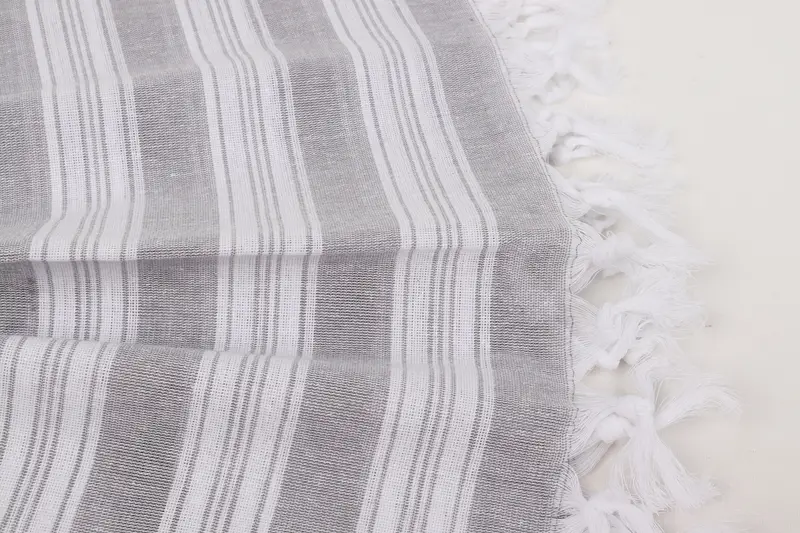 Personalized Bridesmaid Gift, Personalized Gift For Him, Large Turkish Towel, 70x40 Cotton Striped Towel, Bachelor Bachelorette Party Favors - 8