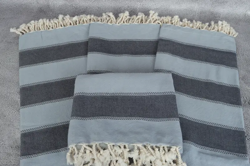 Pool Towels, Monogrammed Beach Towel, Embroidery Towel, Wedding Favors, 68x36 Cotton Striped Towel, Valentines Day Gift For Him, Turkish beach towel - 4