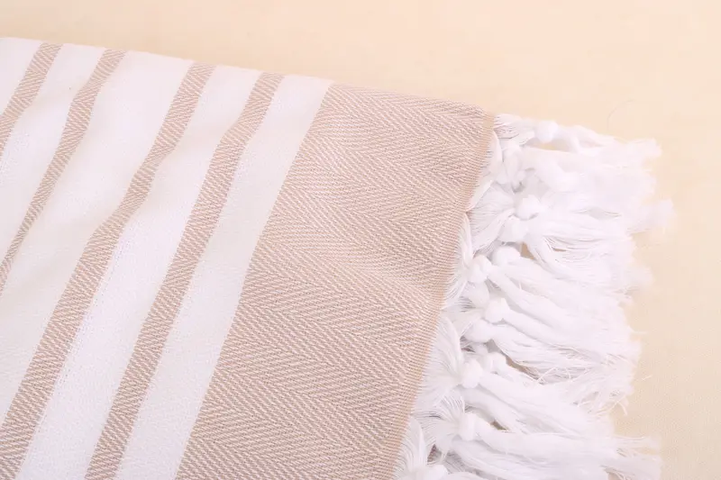 Handmade Gift, Personalized Wedding Gift, Bathroom Towel, Quick-dry peshtemal, Quick-dry travel peshtemal towel, 68x36 Cotton Chevron Towel - 4