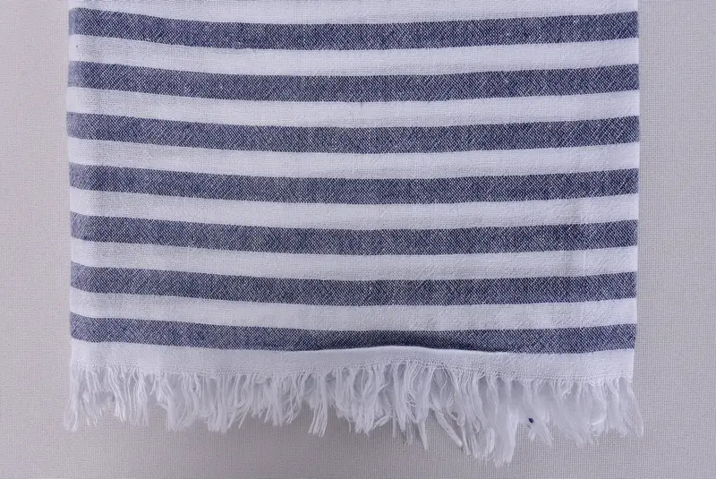 68x40 Cotton Striped Towel, Thin towel, Custom Towel, Embroidery Towel, Gift For Him, Personalized Gift For Her, Customized Turkish Towel - 7