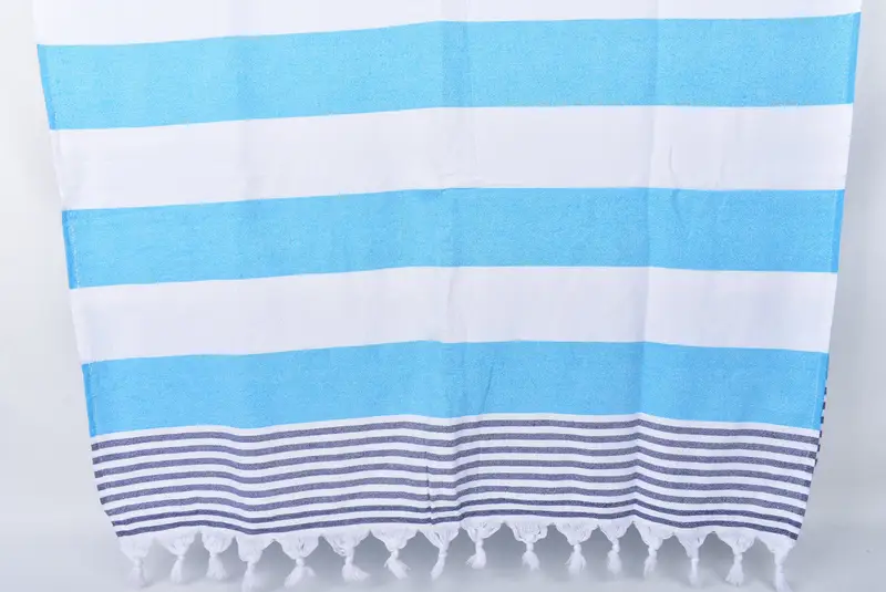 Wedding Favors, Family Gift, Pool Towels, Bridesmaid Gifts, Organic towel, Bridesmaid Towel, Scarf Towel, 68x36 Cotton Striped Terry Towel - 8