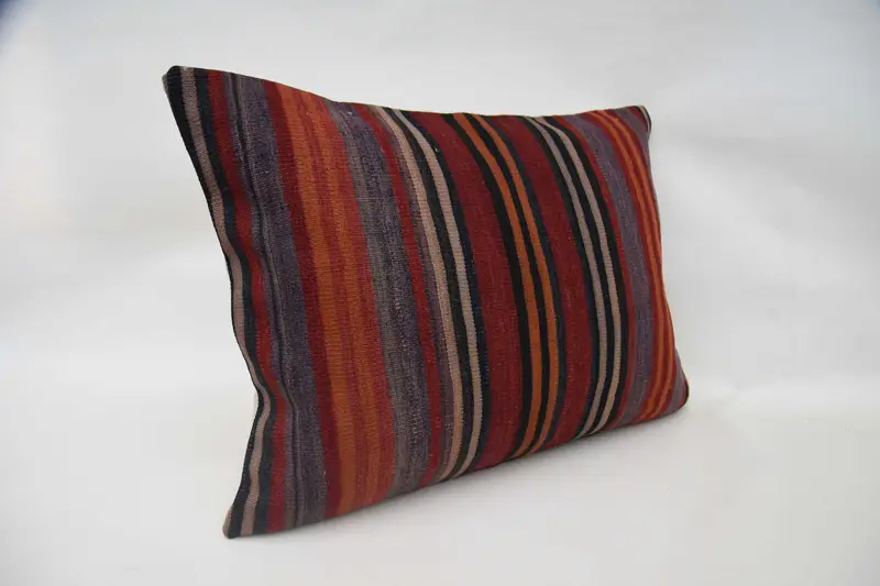 Kilim Pillow Cover, 20x28 Red Pillow Cover, Home Decor Pillow, Cushion, Personalized Gift Pillow Cushion Cover, Vintage Kilim Pillow - 3