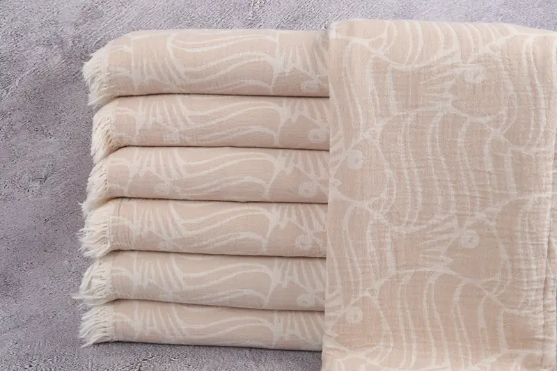 Peshtemal Towel USA, Hammam towel, Bridesmaid Gift, Wedding Shower Gift, Custom Beach Towels, Turkish bath towel, 70x36 Cotton Fish Design Towel - 2