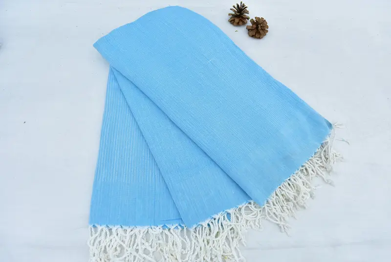 Custom Wedding Gift, Housewarming Gift, Travel Towel, Soft towel, Organic Turkish towel, 70x38 Cotton Geometric Towel, Valentines Day Gift For Him - 5