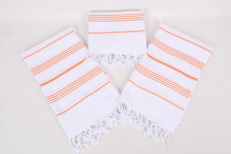 Baby Boy Gift, 70x40 Cotton Striped Towel, Unique Turkish towel with custom embroidery USA, Summer Gift, Large Turkish Towel, Gift For Him - 6