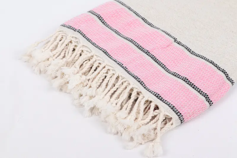 Wedding Anniversary Gift, Hammam towel, Unique Gift, 70x36 Linen Striped Towel, Best Friend Gift, Custom Wedding Gift From Bridesmaid, Wedding Gift - 7