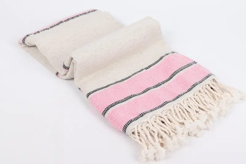 Wedding Anniversary Gift, Hammam towel, Unique Gift, 70x36 Linen Striped Towel, Best Friend Gift, Custom Wedding Gift From Bridesmaid, Wedding Gift - 6