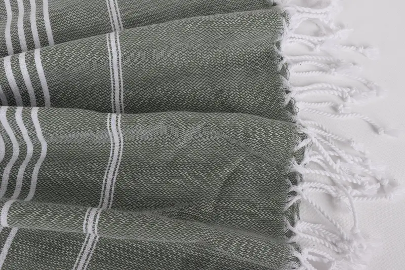 Turkish Bath Towel Set, 70x40 Cotton Striped Towel, Thin towel, Wedding Gifts Towel, Gift For The Home Decor, Gift For Boyfriend, Quick-dry towel - 8