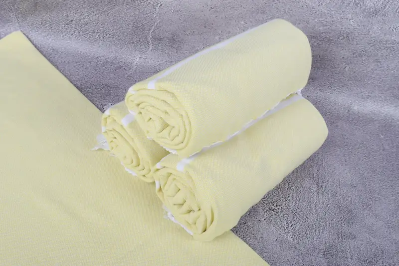Valentines Gift, 70x40 Cotton Striped Towel, Sand-resistant Turkish towel for the beach, Best Beach Towel, Wedding Gifts Towel, Handmade Gift - 7