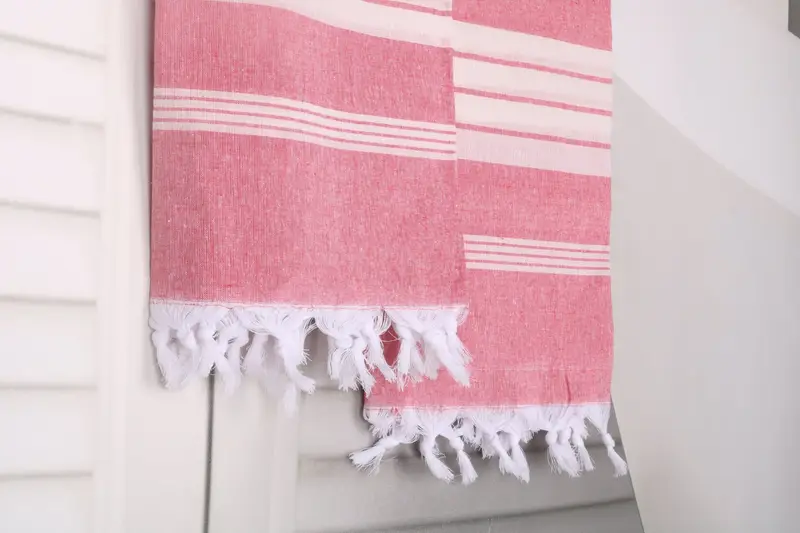 Scarf Towel, Personalized Gifts, Wedding Gift For Bride, Custom Wedding Gifts, Monogram Turkish Bath Towel, Cotton towel, 68x36 Cotton Striped Towel - 8