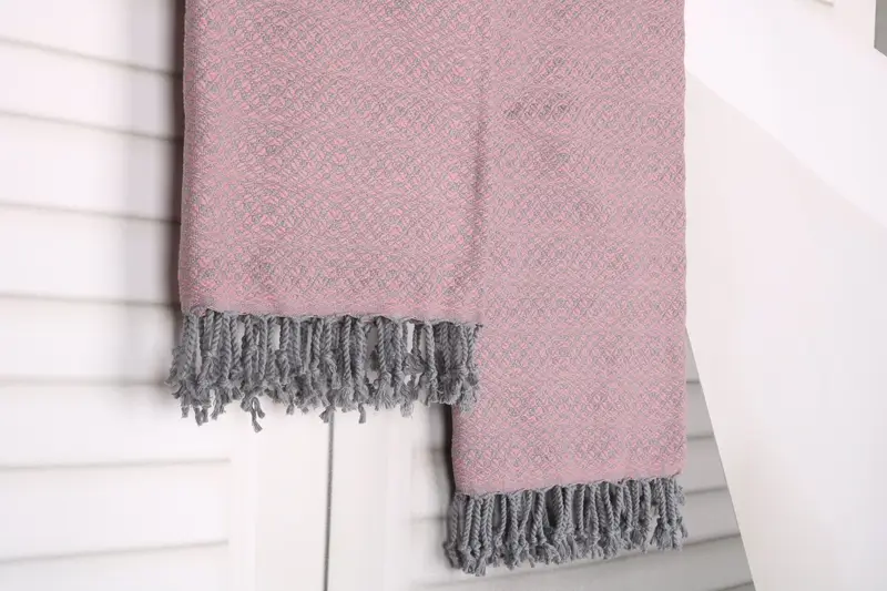 Unique Gift, Lightweight towel, Best Friend Gift, Spa Gift Towel, Bachelorette Gifts, Turkish Towel Monogram, 70x40 Cotton Geometric Towel - 8