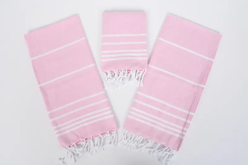 Wedding Anniversary Gift, Small Bath Towels, Housewarming Gift, Home Gift, Turkish Hand Towel, 38x18 Cotton Striped Towel, Personalized Gift - 6