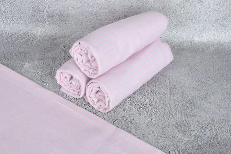 Organic towel, 68x36 Cotton Striped Towel, Gift For Wedding Day, Valentines Day Gift For Him, Sand-resistant towel, Personalized Bridesmaid Gift - 8