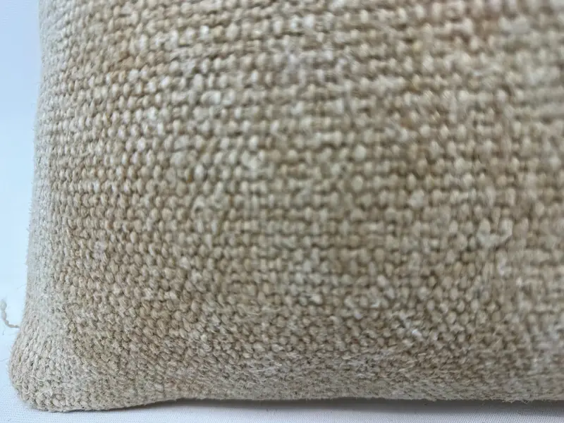 Interior Designer Pillow, 12x20 Beige Cushion, Office Chair Cushion Case, One Of A Kind Pillow, Boho Pillow Sham Cover, Pillow, Vintage Pillow - 2