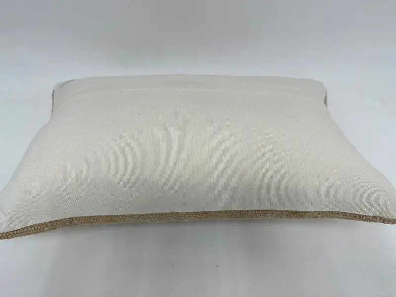 Interior Designer Pillow, 12x20 Beige Cushion, Office Chair Cushion Case, One Of A Kind Pillow, Boho Pillow Sham Cover, Pillow, Vintage Pillow - 7