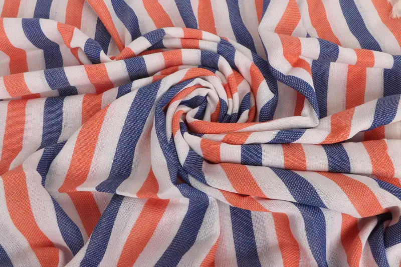 Sand-free towel, Turkish Beach Towel Monogram, Customized Towels, Turkish Towel USA, 70x40 Cotton Striped Towel, Bridesmaid Gift Towel, Scarf Towel - 7