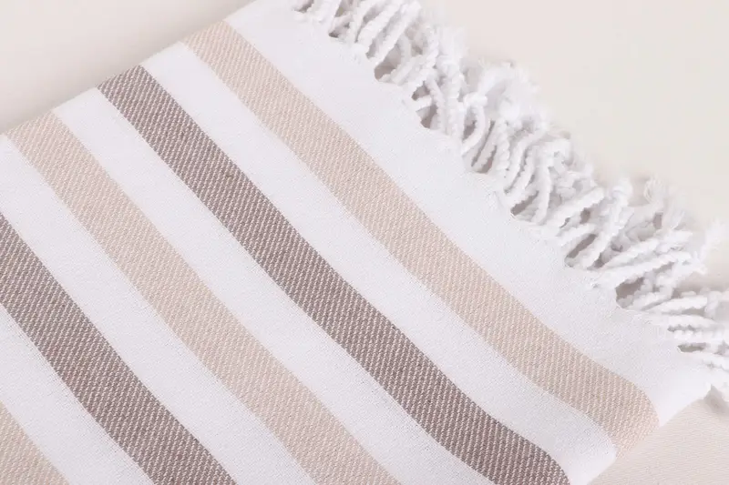Sand-free towel, Turkish Beach Towel Monogram, Customized Towels, Turkish Towel USA, 70x40 Cotton Striped Towel, Bridesmaid Gift Towel, Scarf Towel - 6