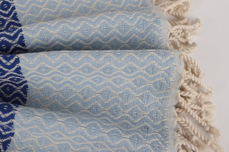 70x40 Cotton Striped Towel, Sand-resistant towel, Handmade Gift, Valentines Day Gift For Him, Bridesmaid Towel, Personalized Turkish Towel - 8