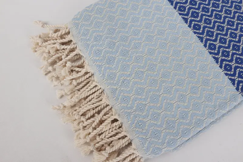 70x40 Cotton Striped Towel, Sand-resistant towel, Handmade Gift, Valentines Day Gift For Him, Bridesmaid Towel, Personalized Turkish Towel - 7