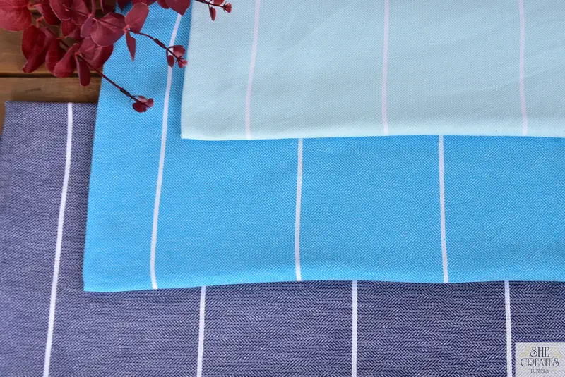 Custom Towel, Summer Gift Ideas, Absorbent Turkish towel, Luxury Beach Towel, Bridal Shower Gifts, Wedding Gift, 70x40 Cotton Striped Towel - 4