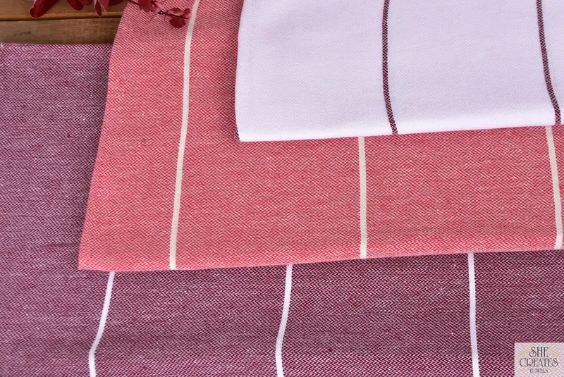 Custom Towel, Summer Gift Ideas, Absorbent Turkish towel, Luxury Beach Towel, Bridal Shower Gifts, Wedding Gift, 70x40 Cotton Striped Towel - 5